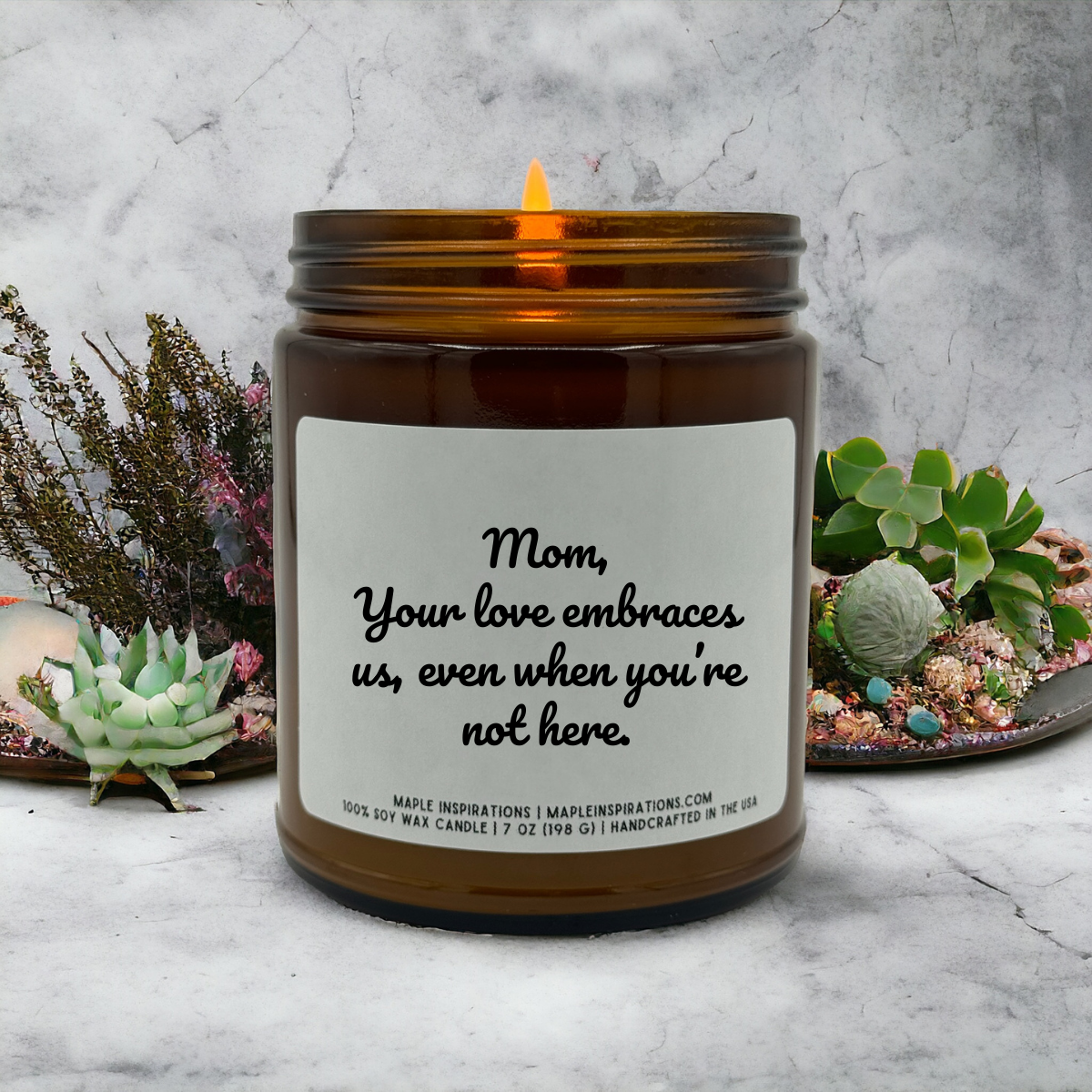 Meaningful Gift for Mom, Mother's Day Gift for Mom, Scented Soy Candle, Mothers Day Candle for Mom,  Mom Gift From Daughter / Son, Mother Daughter Gift, Wedding Day Gift, Moms Birthday
