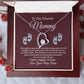 Forever Love Necklace For Our Dearest Mommy,  Pregnant Gift, New Mother Gift, Gift For Mom To Be