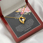 Forever Love Necklace for Mom, Gift from Daughter for Mom, Necklace for Mom,  Gift for Mom from Son