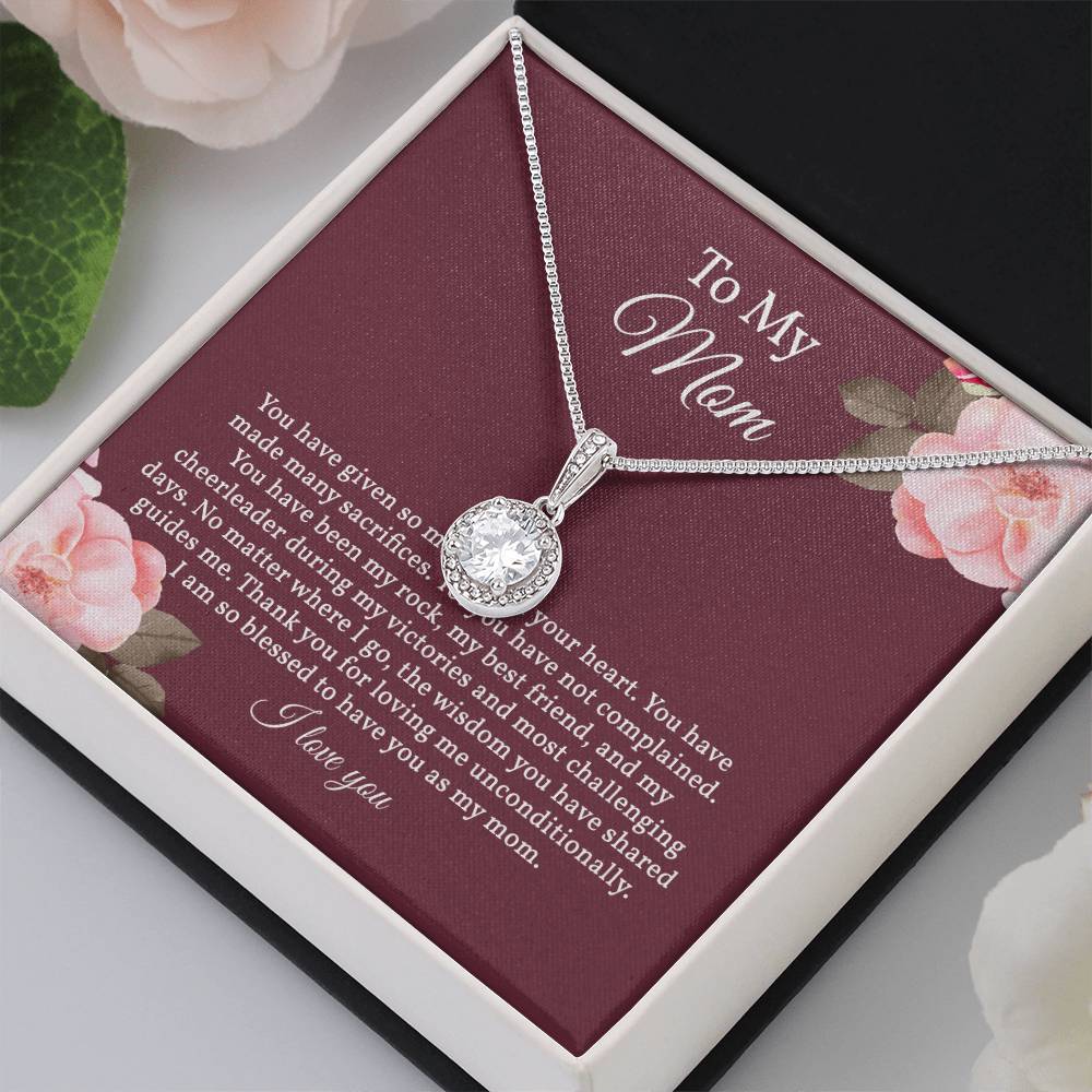 Eternal Hope Necklace for Mom,  Gift from Daughter for Mom, Necklace for Mom  Gift from Son