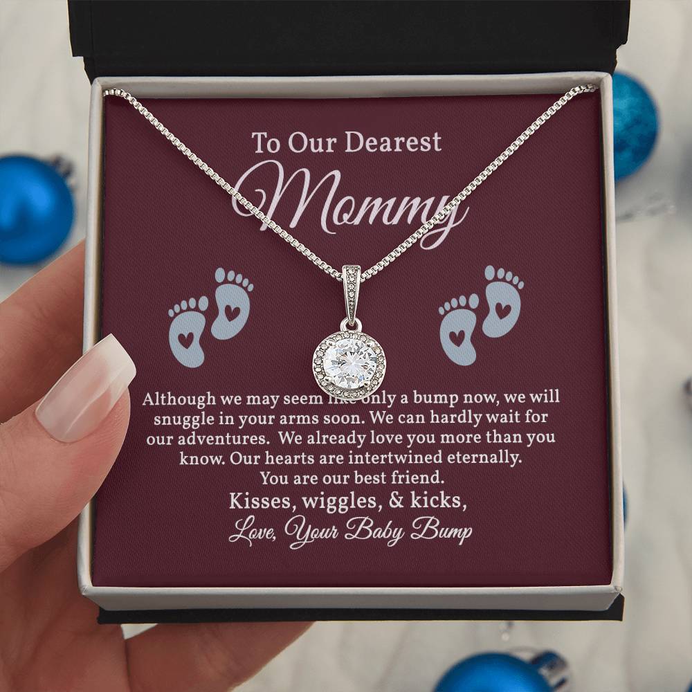 Eternal Hope Necklace For  Our Dearest Mommy,  Baby Shower Gift, Expecting Mom Gift