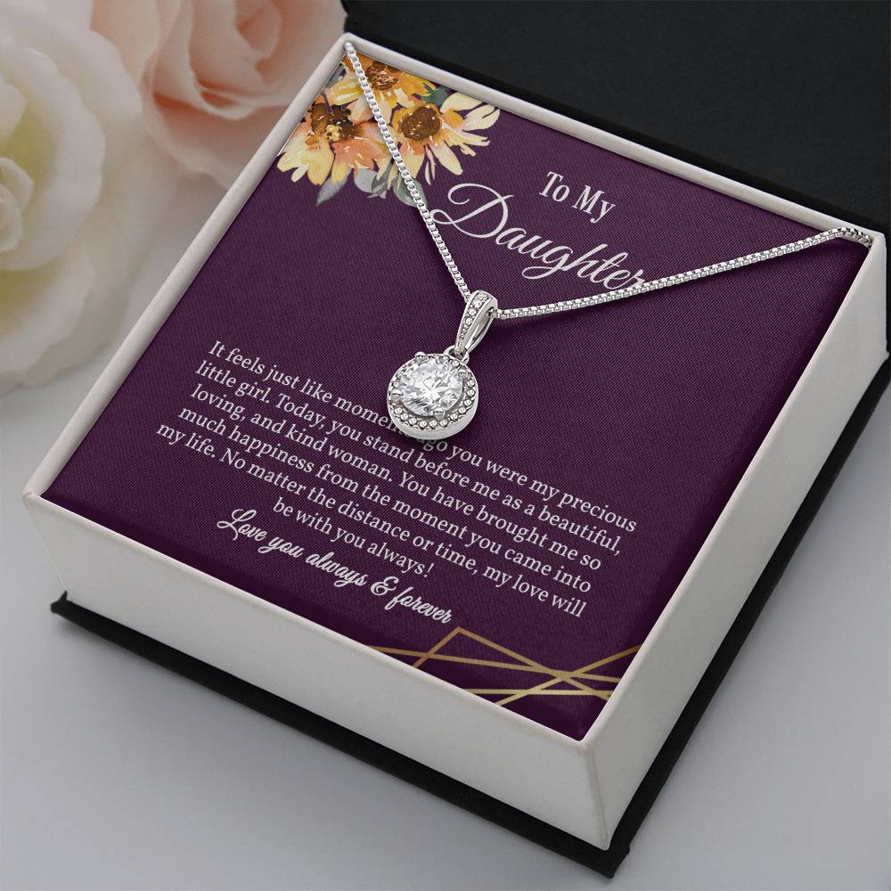 Necklace For Her Eternal Hope Necklace for Daughter, Daughter Birthday / Graduation /  Wedding Gift, Graduation Gift For Daughter