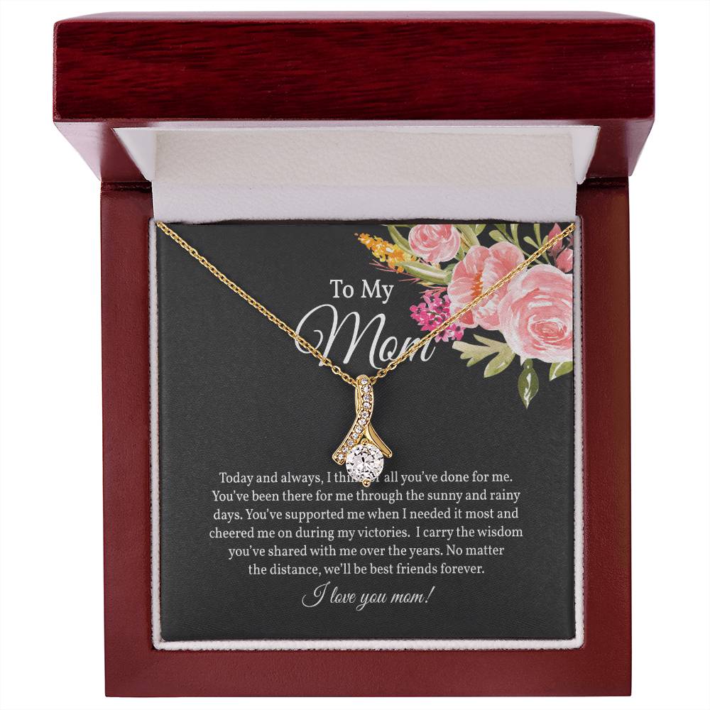 Alluring Beauty Necklace for Mom, Gift from Daughter for Mom, Necklace for Mom gift from Son