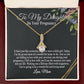 Alluring Beauty  Necklace For on your Pregnancy,  Baby Shower Gift, Expecting Mom Gift, Pregnant Daughter Gift From Mom
