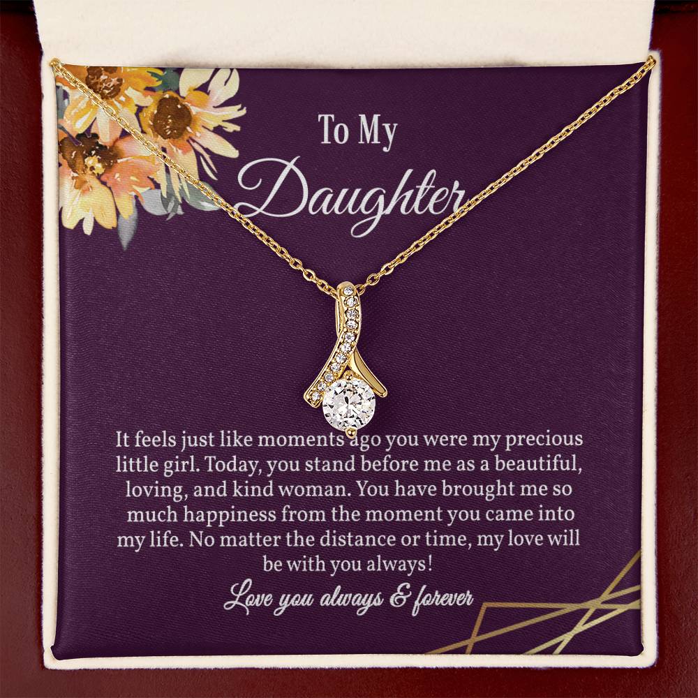 Alluring Beauty Necklace for Daughter, Daughter Birthday /  Wedding Gift, Graduation Gift For Daughter