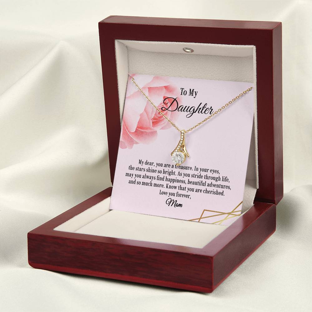 Mom and Daughter Alluring Beauty  Necklace, Gift for Daughter