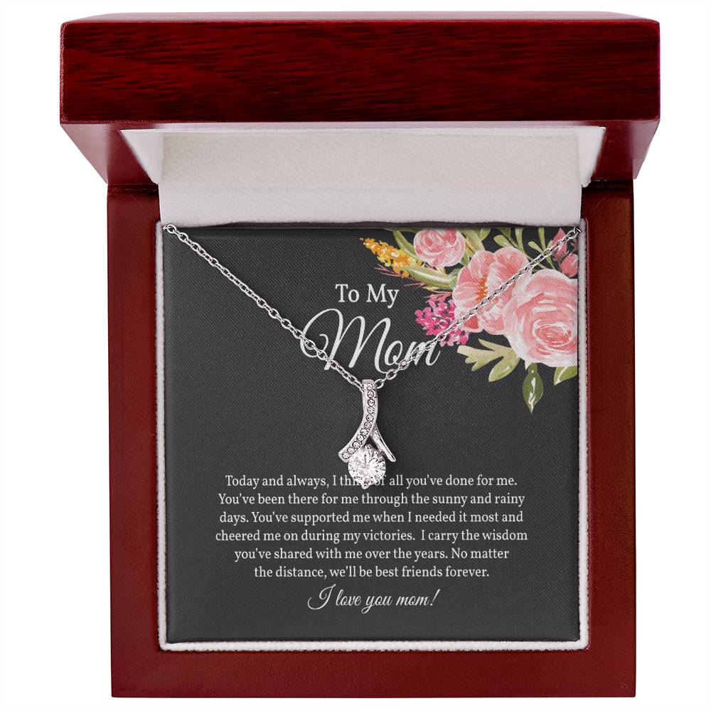 Alluring Beauty Necklace for Mom, Gift from Daughter for Mom, Necklace for Mom gift from Son