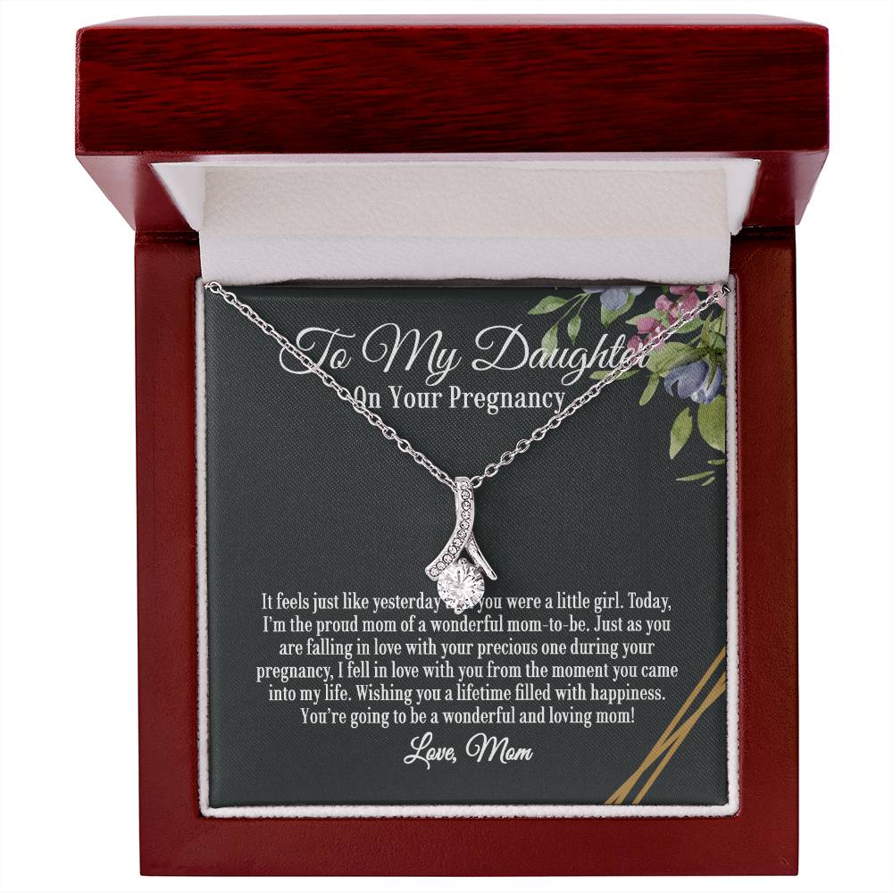 Alluring Beauty  Necklace For on your Pregnancy,  Baby Shower Gift, Expecting Mom Gift, Pregnant Daughter Gift From Mom