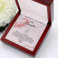 Mom and Daughter Alluring Beauty  Necklace, Gift for Daughter