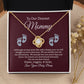Love Knot Necklace for Our Dearest Mommy, New mom Gift, Pregnancy Gift