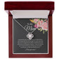 Love Knot Necklace for Mom, Mom and Daughter, Gift from Daughter for Mom,  Necklace gift from Son for Mom