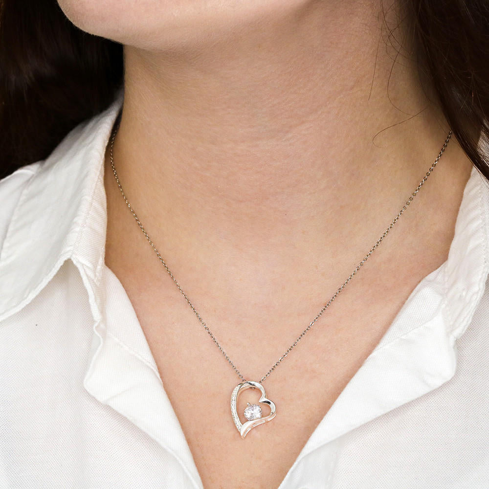 Forever Love Necklace for Mom, Gift from Daughter for Mom, Necklace for Mom,  Gift for Mom from Son