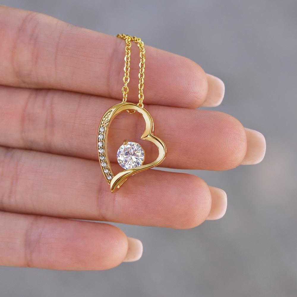 Mom and Daughter Forever Love Necklace, Gift for Daughter