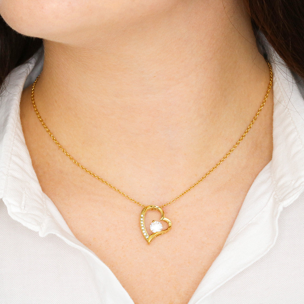 Mom and Daughter Forever Love Necklace, Gift for Daughter