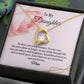 Mom and Daughter Forever Love Necklace, Gift for Daughter