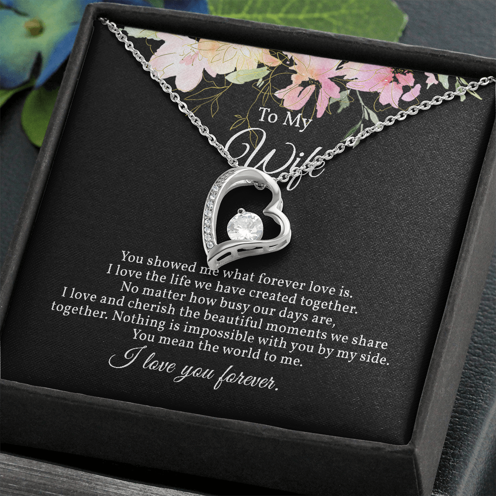 Forever Love Necklace for Wife