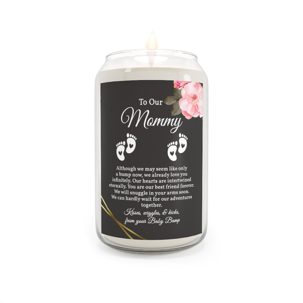 Twin Baby Gift for Mom, Twin Baby Shower, Gift For Twins, Baby Gender Reveal, Unique Baby Gift, Expecting Mom Gift, Pregnancy Reveal, Aromatherapy Candle, 13.75oz