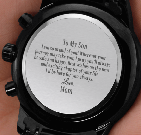 Sentimental Watch Gift for Son From Mom, Gift for Adult Son