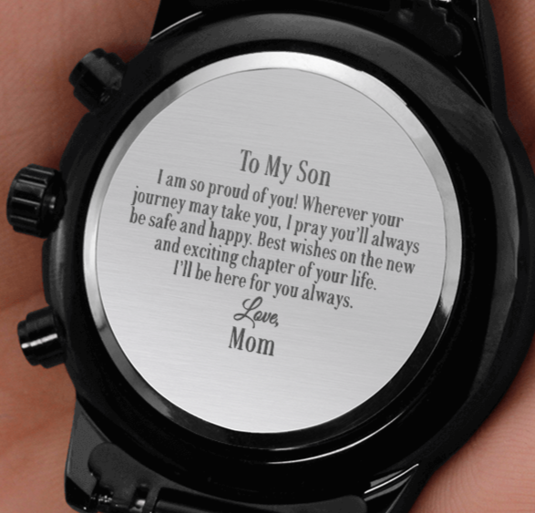 Sentimental Watch Gift for Son From Mom Gift for Adult Son