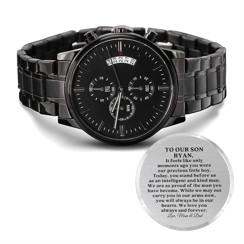 To My Son Watch, Personalized Watch 1204
