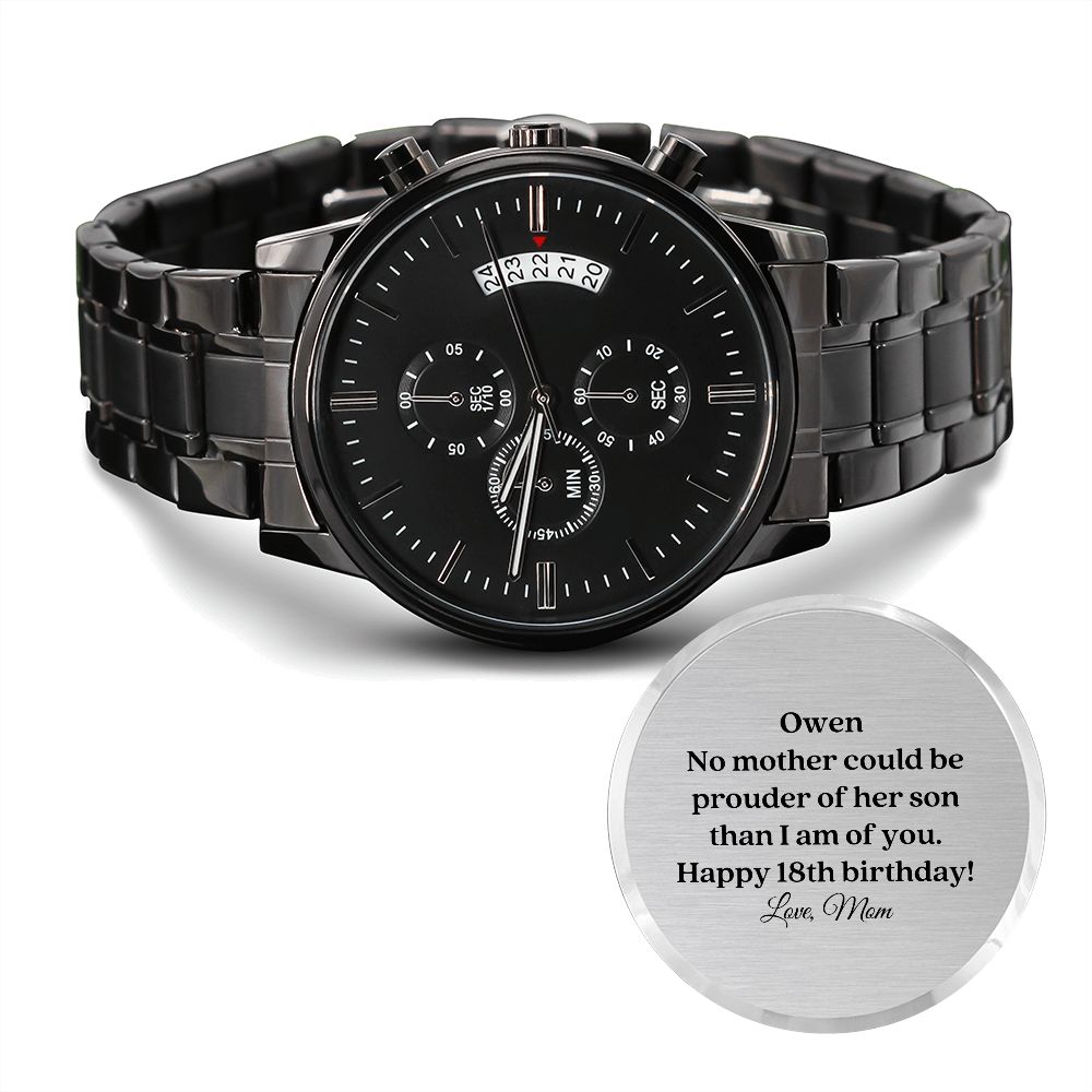 Gift for Son - Personalized Watch 0110
