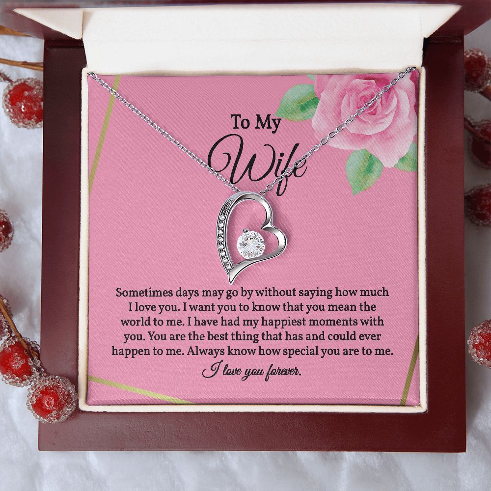 Necklace for Wife, Mother's Day Gift for Wife, Thoughtful Gift for Wife, Present for Wife, Necklace Gift from Husband, Unique Gifts For Wife