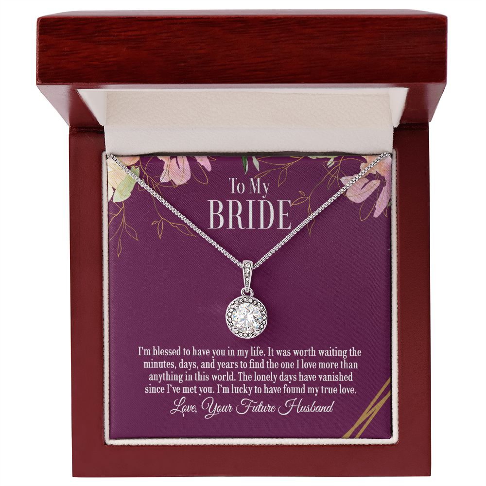 Gift for Bride on Wedding Day from Groom, Necklace for Bride