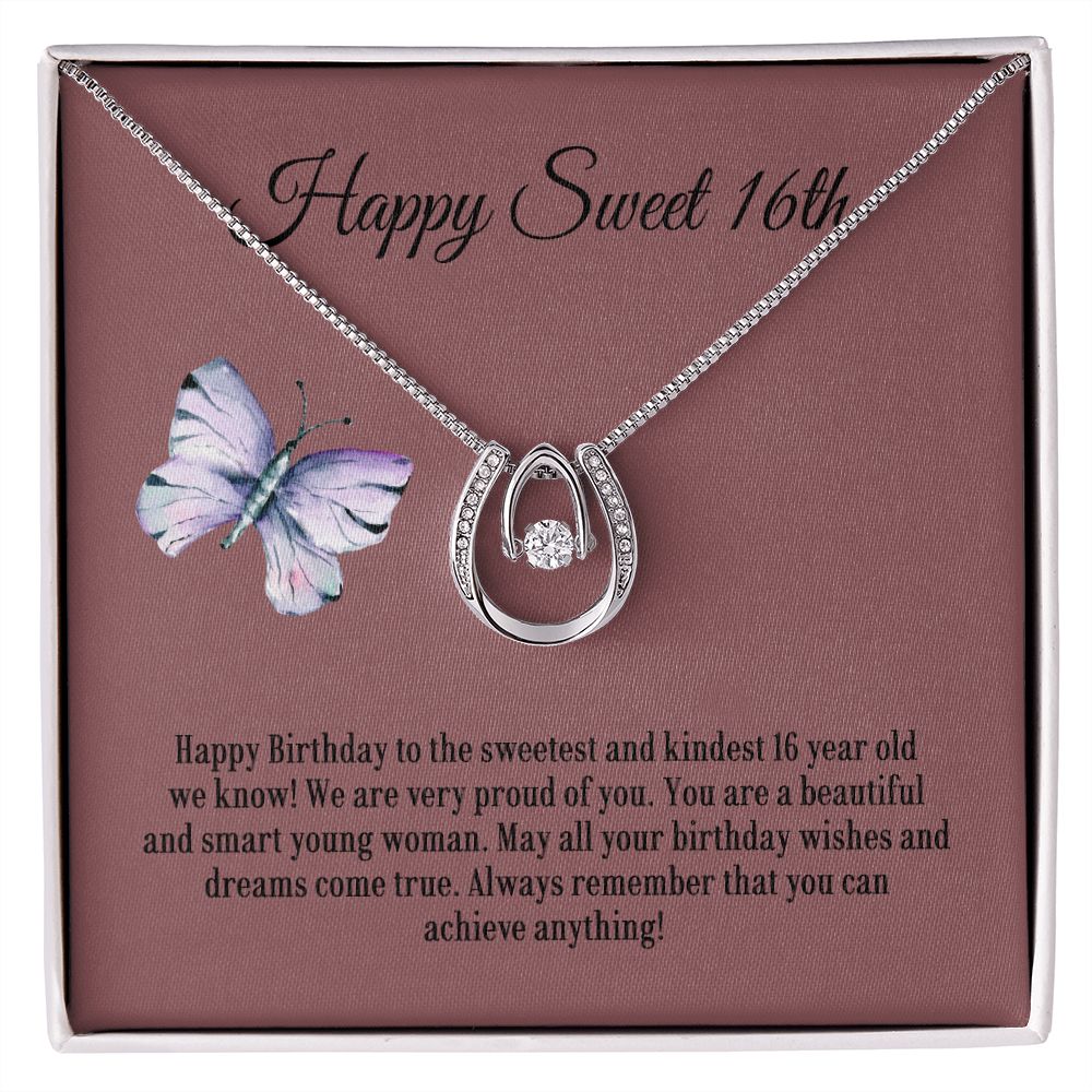 16th Birthday Necklace For Daughter, For 16th Birthday, Sweet Sixteen