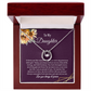 To My Daughter Necklace Gift, Daughter Necklace, Jewelry for Daughter