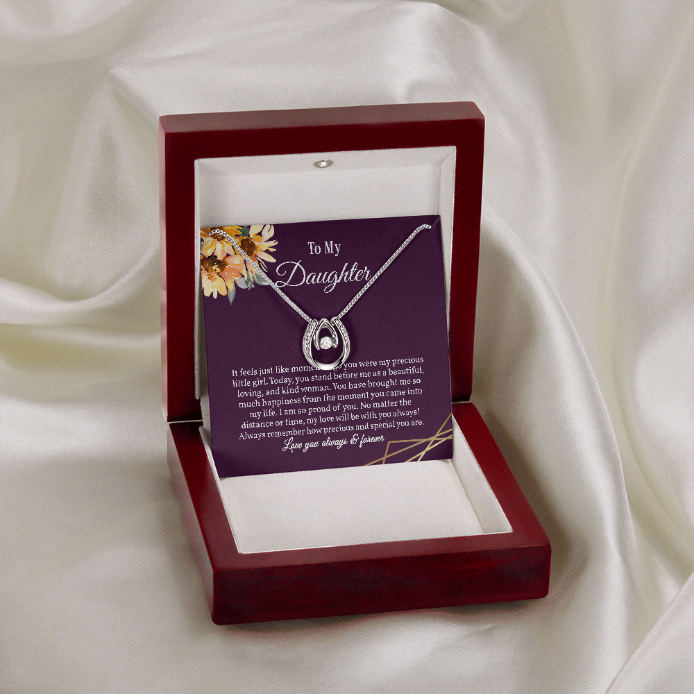 To My Daughter Necklace Gift, Daughter Necklace, Jewelry for Daughter