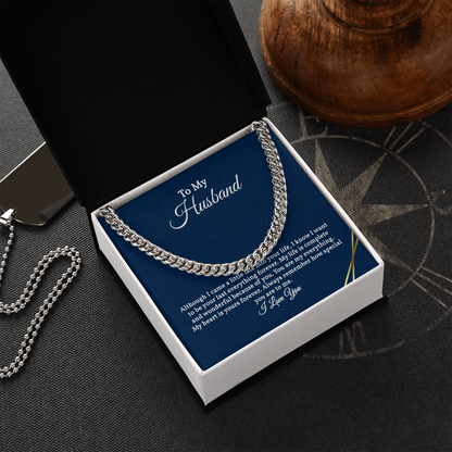 To My Husband Necklace