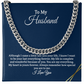 To My Husband Necklace