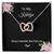 Custom Message Card Jewelry For Her 0726