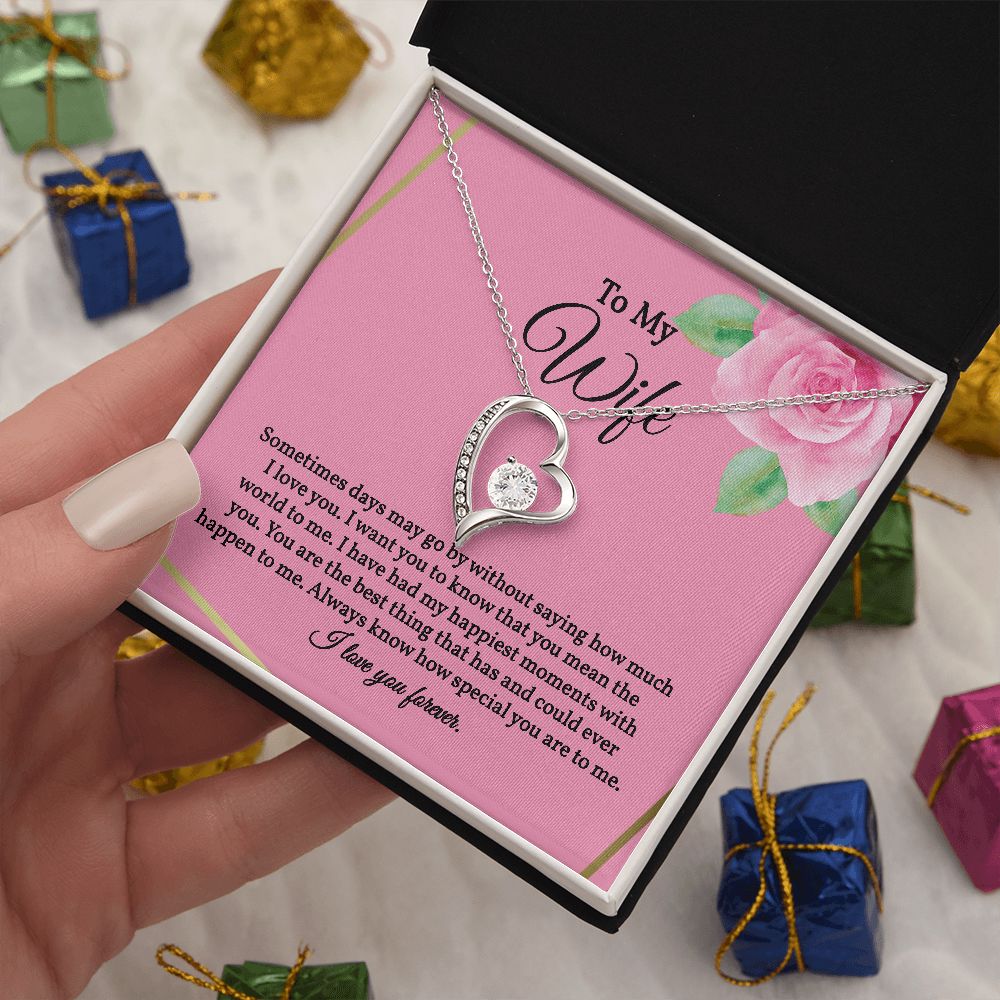 Necklace for Wife, Mother's Day Gift for Wife, Thoughtful Gift for Wife, Present for Wife, Necklace Gift from Husband, Unique Gifts For Wife