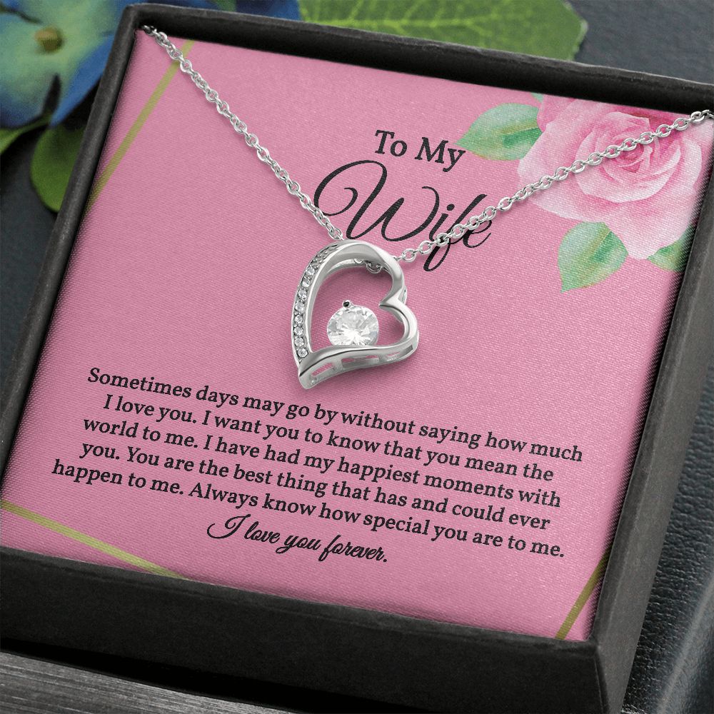 Necklace for Wife, Mother's Day Gift for Wife, Thoughtful Gift for Wife, Present for Wife, Necklace Gift from Husband, Unique Gifts For Wife