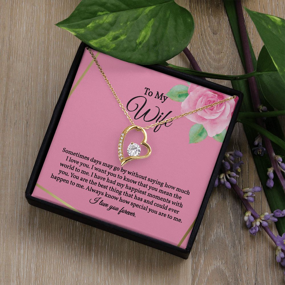 Necklace for Wife, Mother's Day Gift for Wife, Thoughtful Gift for Wife, Present for Wife, Necklace Gift from Husband, Unique Gifts For Wife