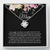 Stunning Love Knot Necklace for Mom