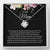 Stunning Love Knot Necklace for Mom