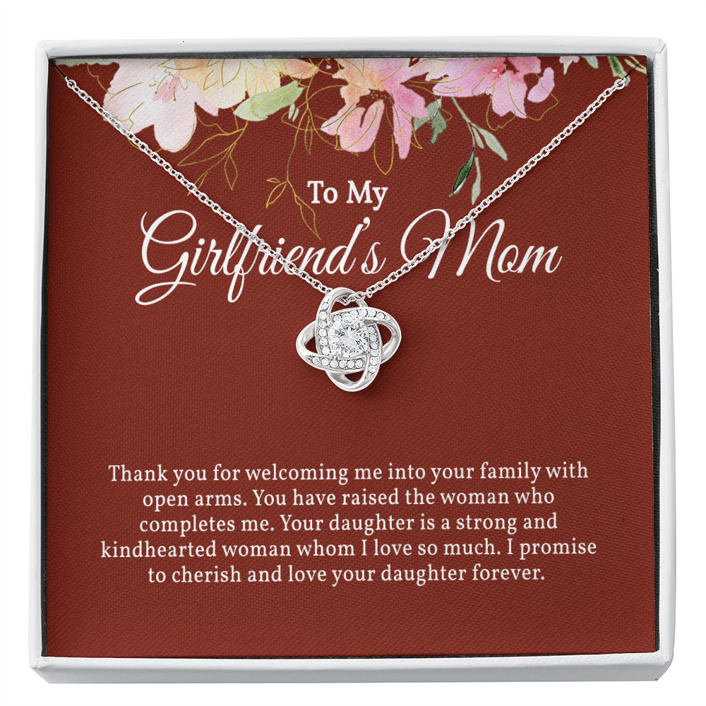 Love Knot Necklace for Girlfriend's Mom