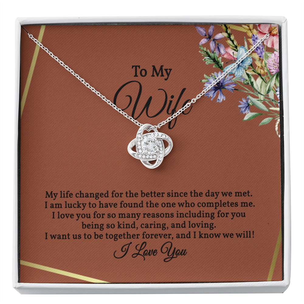 Love Knot Necklace for Wife