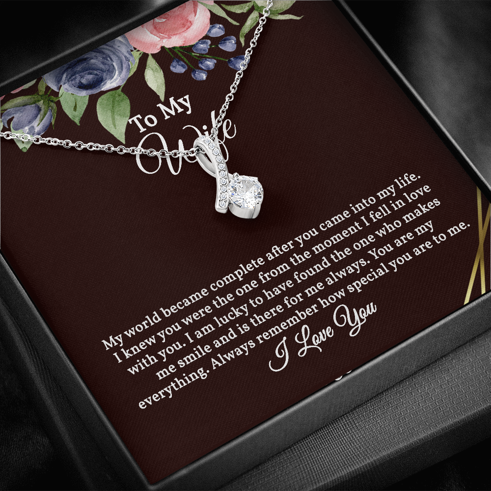 Alluring Beauty Necklace Gift for Wife